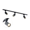 Focus III 100cm 3 Spots GU10 Railverlichting Zwart