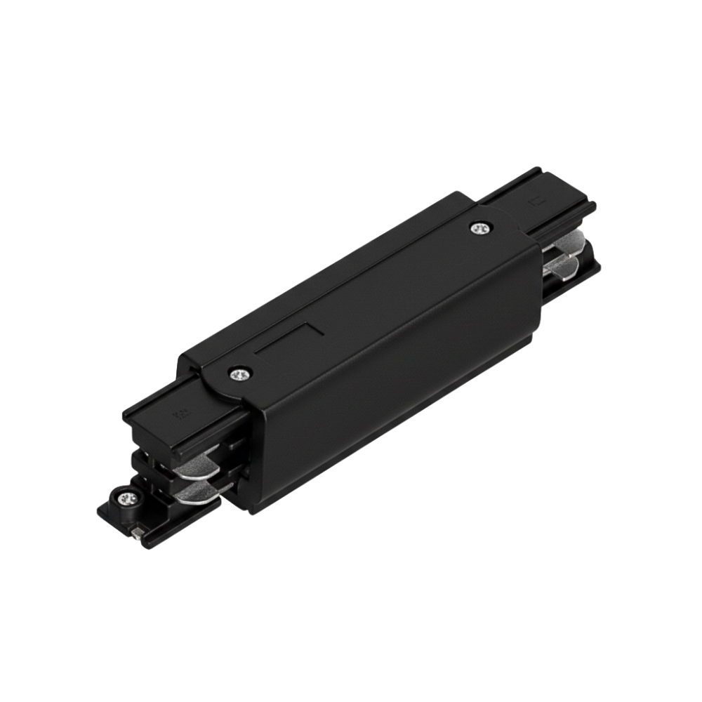 Middenvoeding 3-fase rails Zwart