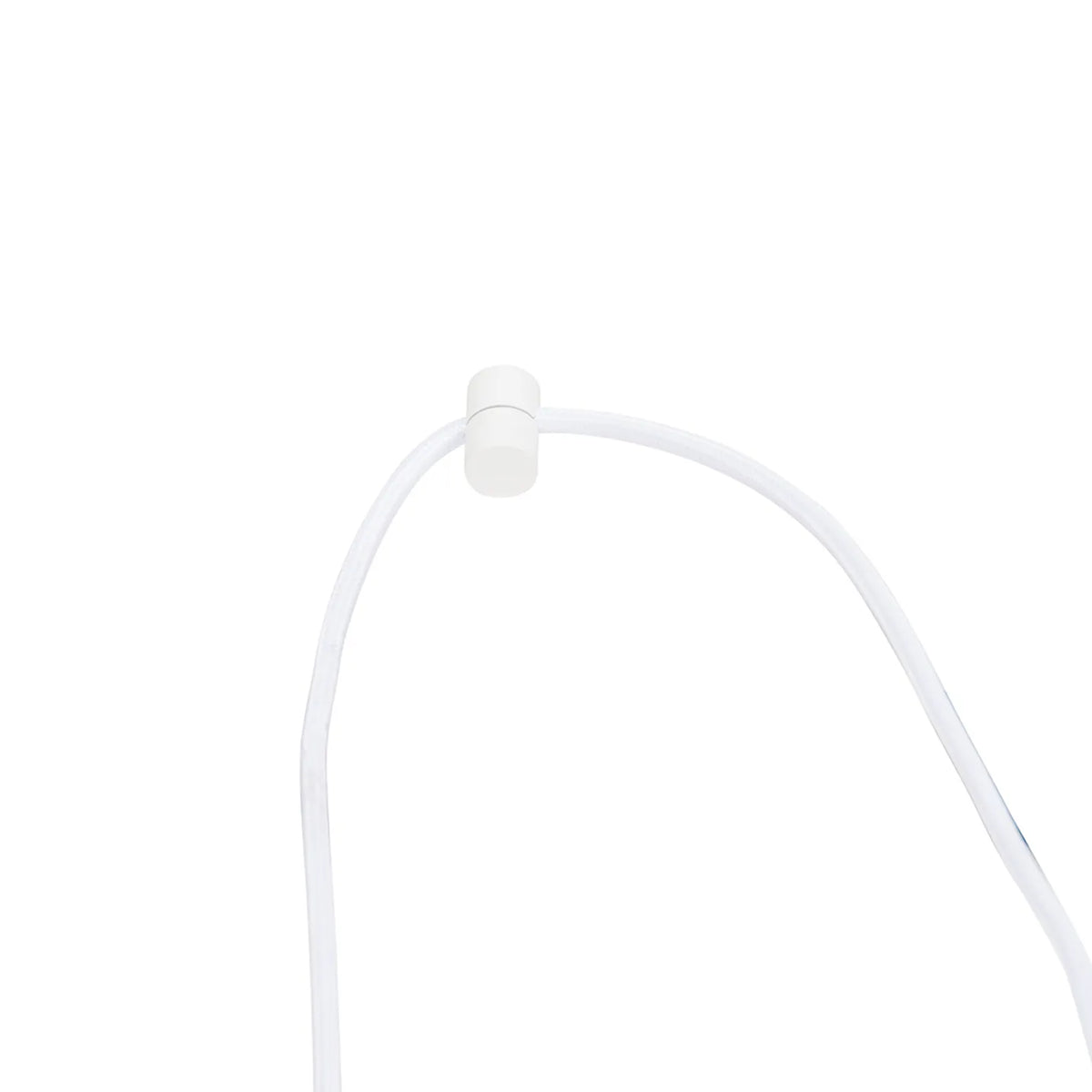 Witte hanglamp-adapter met kabel en montagekap voor E27-fitting