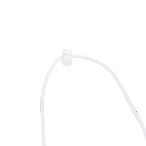 Witte hanglamp-adapter met kabel en montagekap voor E27-fitting