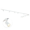 Focus III 400cm 6 Spots L-vorm GU10 Railverlichting Wit