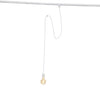 1-circuit Pendant Light Adapter Set – E27 Socket – White