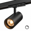 Beam Railspot - Zwart - 3-fase - Dimbaar - LED - 2700K/3500K/5000K