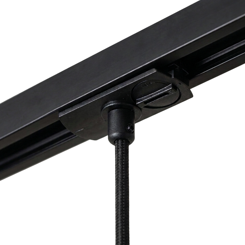 1-Circuit Pendant Light Adapter - Black