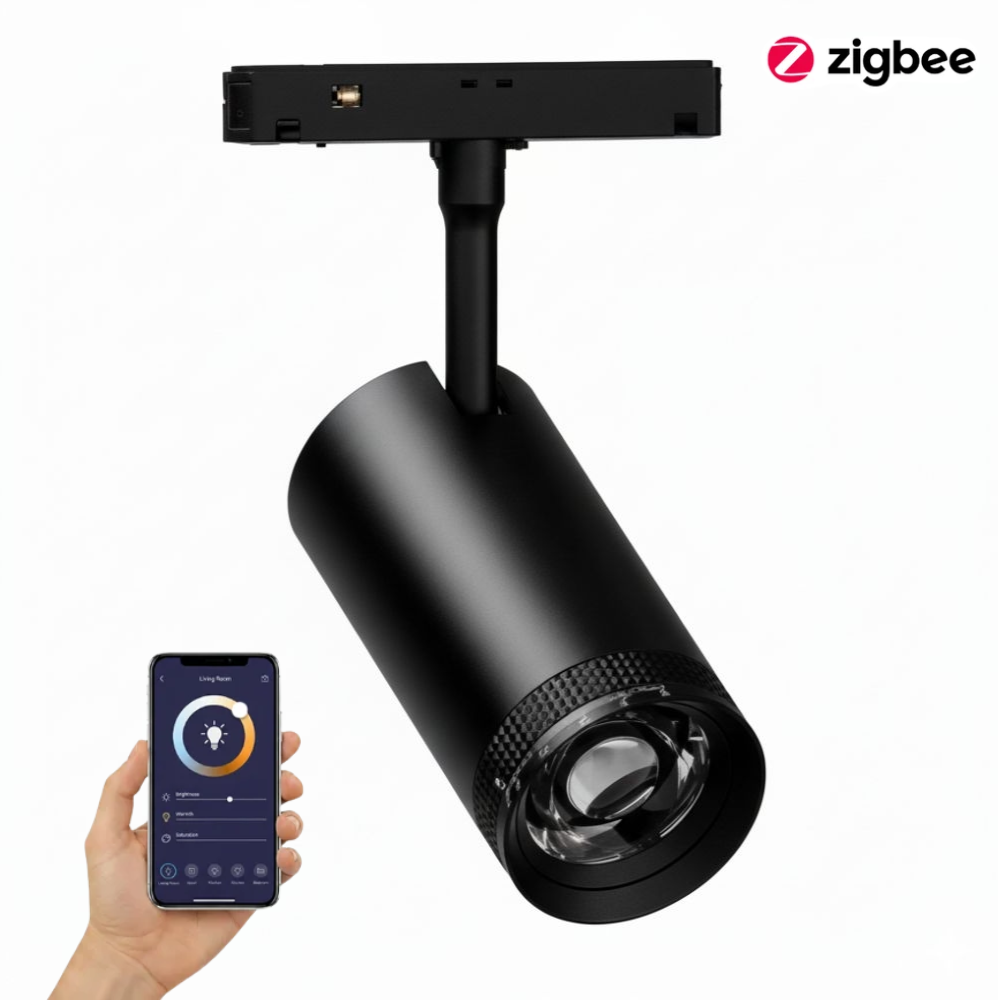 Magnet Line Axis 55 Track Spotlight - Smart Zigbee - 2700-6500k - 48V