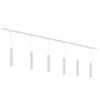 Focus III 300cm 6 GU10 pendant lights Track Lighting White