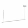 Suspension kit with power feed for 1-circuit track – White