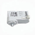 Quadra 3-fase hanglampadapter wit met schroefdraad aansluiting