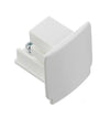 End cap for 3-circuit track - White