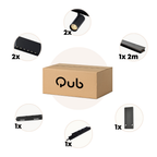 Verpakkingsdoos voor magnetische railverlichting set met 2 meter rail en spots