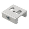 Ceiling clamp White for 3-circuit track lighting