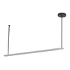 Suspension kit with power feed for 1-circuit track – Black