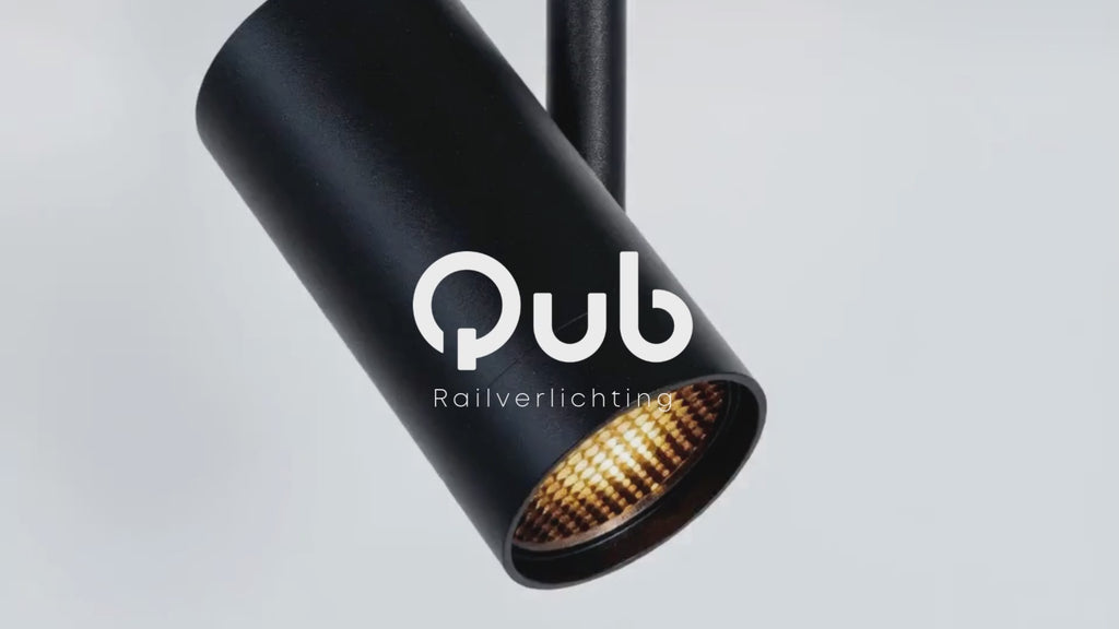 Viror Mesh - GU10 Railspot - Zwart - 1-fase railverlichting
