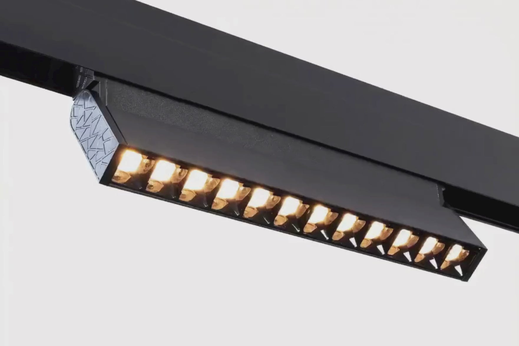 Line Dots 18 - Magneet Railverlichting - 48V - Zwart - Zigbee