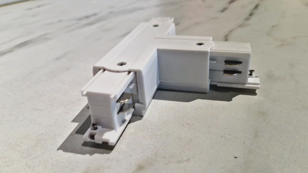T-koppelstuk 3-fase - Extern - Links - Wit