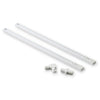 Kit de démarrage pour éclairage sur rail Monophasé - 2 mètres - Blanc